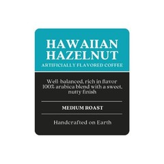 Copper Moon Hawaiian Hazelnut Blend Medium Roast Whole Bean Coffee – 32oz