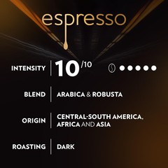 Lavazza Espresso Whole Bean for Automobili Lamborghini, Dark Roast, Arabica a…