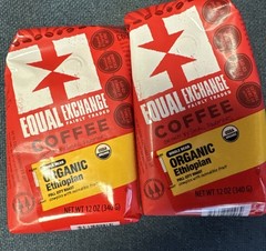 2 Organic Ethiopian Coffee, Whole Bean, Full City Roast, 12 oz (340 g)