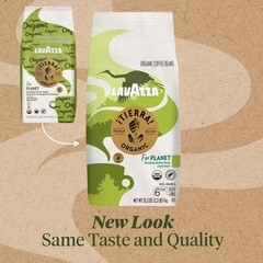 ¡Tierra! Organic for Planet Whole Bean Coffee, Light Roast, 100% Arabica, 2.2…