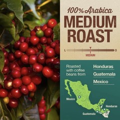 Mayan Organic Arabica Whole Bean Coffee Medium Roast 2lb Specialty Blend