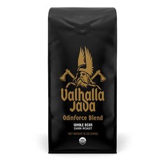 Death Wish Coffee Co. Valhalla Java Odinforce Blend – Whole Bean Dark Roast -…