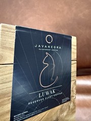 Javanegra Kopi Luwak 100g Reserved civet coffee
