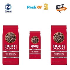 (pack of 3) Eight O Clock Coffee Whole Bean, The Original, 40 Ounce
