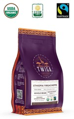 Twiga Ethiopian Yirgacheffe Coffee Beans – Organic Medium – Best By 06/20/2026