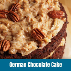 Door County Coffee German Chocolate Cake Flavored Coffee Whole Bean 10 Oz Bag