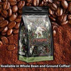 Ethiopia Single-Origin, Citrus, Floral and Berries Notes, Whole Coffee Beans,…