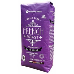 Member’s Mark French Roast Whole Bean Coffee- 40 Ounce (2 Pack)
