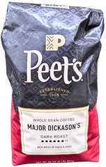 Peet’s Coffee Major Dickason’s Blend Coffee Dark Roast Whole Bean 2 Lbs EXP12/26