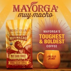 Mayorga Intense Dark Roast Coffee 5 lb – Muy Macho Blend 100% Arabica