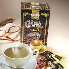 Ganocafe 3-in-1 Dark Roast Whole Bean Coffee – 3 Boxes (60 Sachets)