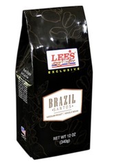 Lee’s Vietnamese Coffee Brazil Santos Whole Bean 12 Oz 340 Gram Bag