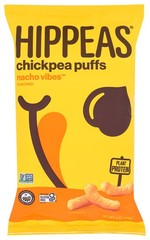 Nacho Vibes Hippeas Chickpea Puffs 4 Oz Snack 12 Pack