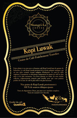 Shangri-La Wild Kopi Luwak Coffee Grounds – 1kg Sustainably Sourced