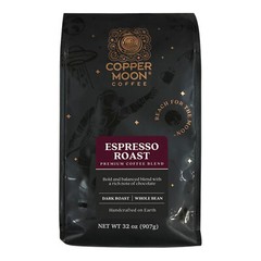 Copper Moon Espresso Roast Whole Bean Coffee 2 lb. – 4/Pieces WS-110CMWBESPRO
