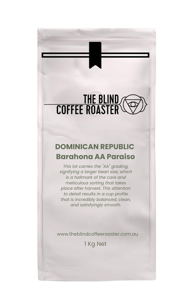 The Blind Coffee Roaster DOMINICAN REPUBLIC Barahona AA Roasted Coffee Beans