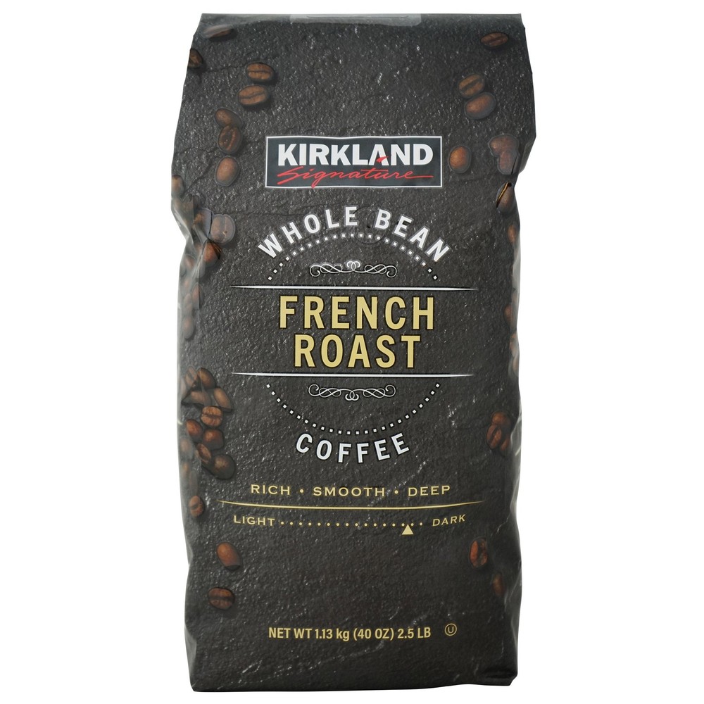 KIRKLAND SIGNATURE FRENCH ROAST COFFEE 2.5 LB