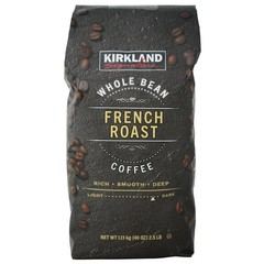 KIRKLAND SIGNATURE FRENCH ROAST COFFEE 2.5 LB