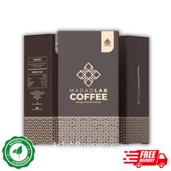 MADADLAB Moringa Coffee Healthy with Low Sugar Probiotics Multivitamins Omega 3
