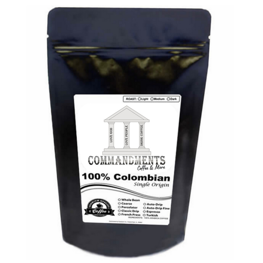 100% Colombian Coffee Single Origin ~ Medium Roast ~ Whole Bean or Ground