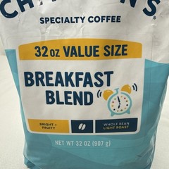 Cameron’s Coffee Light Roasted Breakfast Blend Whole Bean Coffee, 32 Ounce