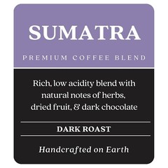2 Lb Sumatra Whole Bean Dark Roast Coffee – Earthy Notes & Intensity Unmatched