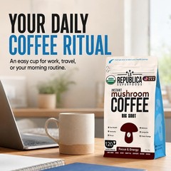 La Republica Instant Mushroom Coffee 120 Servings