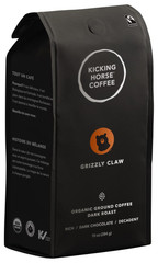 Grizzly Claw Dark Roast Coffee, Organic, Fairtrade, 6-Pack