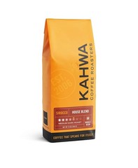 Kahwa Coffee Sirocco Medium Dark Roast House Blend Whole Bean Coffee 1 lb Bag