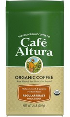 Organic Arabica Coffee Beans Whole Bean Fair Trade Biodynamic 2lb