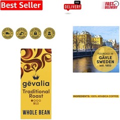 Kosher Certified Mild Roast Whole Bean Coffee – 12 oz for Enriching Flavor