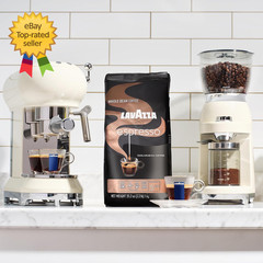 Espresso Whole Bean Coffee Medium Roast 100% Arabica 2.2 Lb Bag Pack of 1