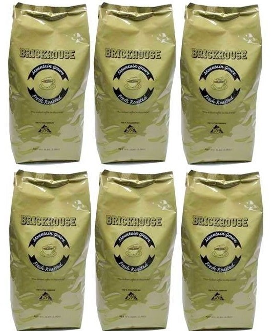 100% Colombian Coffee Beans Fresh Roasted 30lb Case 6 Bags 5 lbs Ea Med Roast
