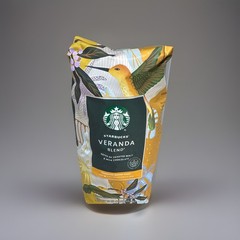 Starbucks Veranda Blend Blonde Roast Whole Bean Coffee 1lb / 16oz / 453g Bag