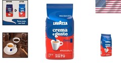 Full-Bodied Crema e Gusto Coffee 2.2 lb Bag – Perfect for Espresso Lovers
