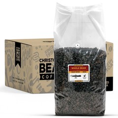 Christopher Bean Coffee French Roast WHOLE BEAN 5 LB BULK BAG Regular