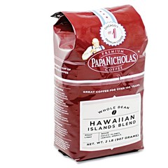 Hawaiian Islands Blend Whole Bean Coffee 28 oz Bag Medium Roast Gourmet