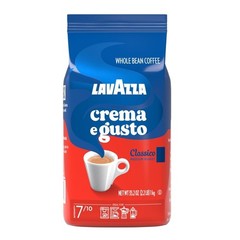 Full-Bodied Crema e Gusto Coffee 2.2 lb Bag – Perfect for Espresso Lovers