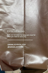 JoyRide Espresso Whole Bean Coffee 5lbs BB 4/31/2026 Bold Dark Roast java