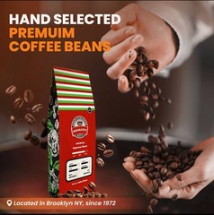 Nicoletti Coffee Espresso (Napoli Roast 🔹) 2lb Whole Beans 🇮🇹