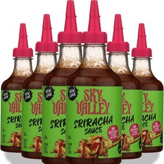 Sky Valley Sriracha Sauce 14 Oz Hot Chili 6 Pack