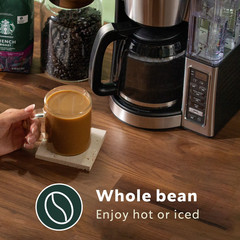 2 PACK Starbucks French Roast, Whole Coffee Beans, Dark Roast Hot or Iced 28 oz