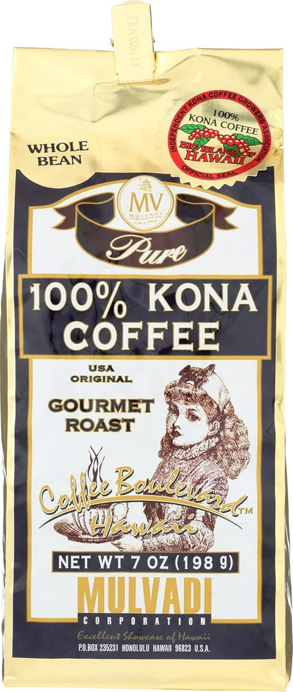 100% Kona Coffee Bean, 7 Oz