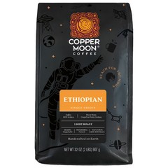 Copper Moon Coffee Light Roast Whole Bean Coffee, Ethiopian Blend (32 Ounce)