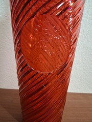 NWT Starbucks Tumbler Red With Straw Holiday Christmas Drinkware MSRP $29.95