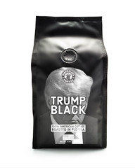 Trump Black Dark Roast Whole Beans 100% Made in the USA Hawaiian Grown