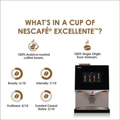 NESCAFE Excellente Whole Bean Coffee 100% Arabica Single Origin Vietnam 17.6oz