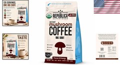 La Republica Organic Instant Mushroom Coffee, 120 Servings
