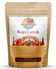Monkey Business Coffee – Wild Kopi Luwak Coffee Whole Beans – Ethically Sourced