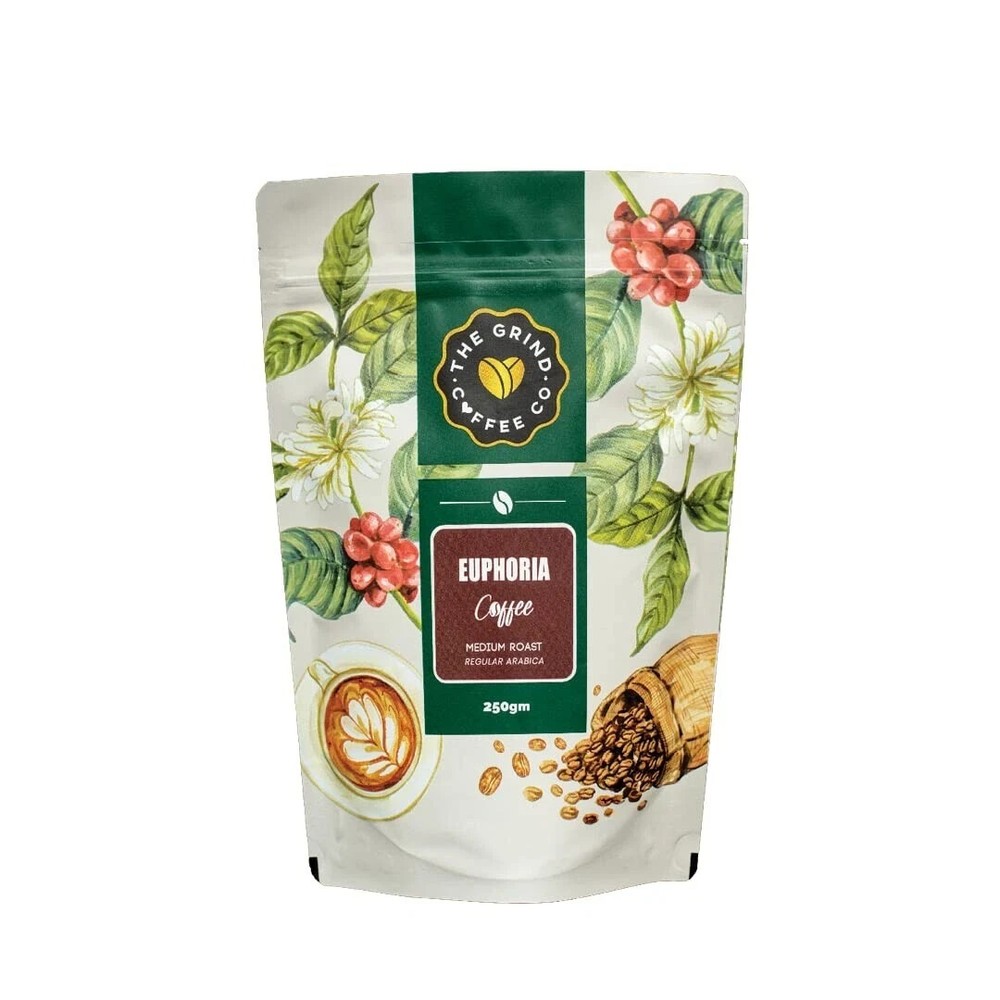 The Grind Coffee Co. | Euphoria | 250 g | Whole Bean Free Shipping World Wide